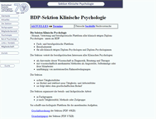 Tablet Screenshot of bdp-klinische-psychologie.de